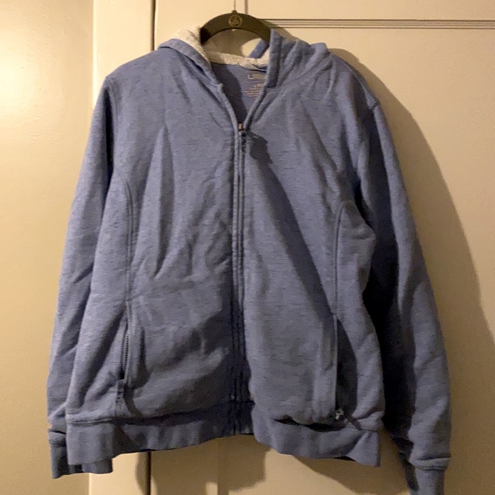 Hooded LL Bean cozy sweatshirt